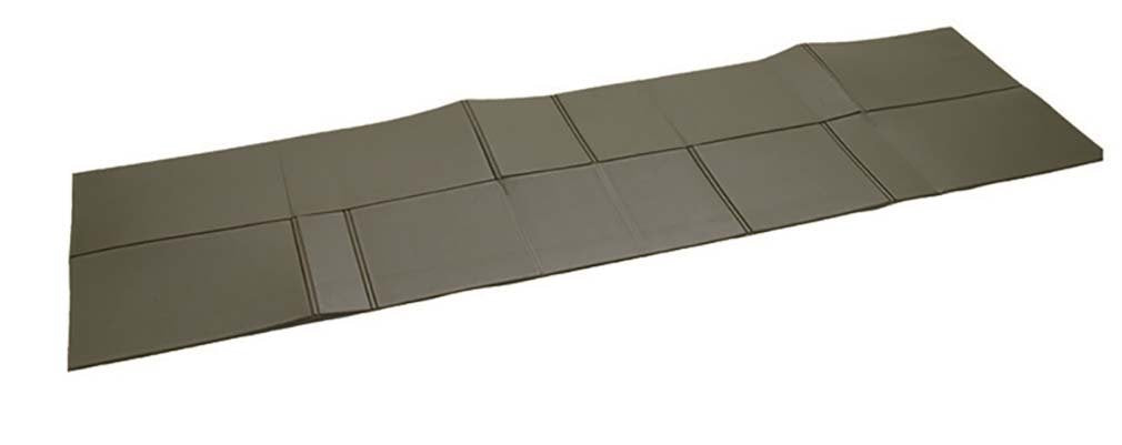 Mil-Tec German Folding Sleeping Pad OD – Compact Outdoor Mat