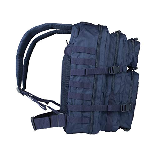 Mil-Tec Tactical Assault Backpack Black – Compact Military Style Rucksack