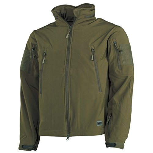 MFH Scorpion Soft Shell Jacket – OD Green Tactical Outdoor Men’s