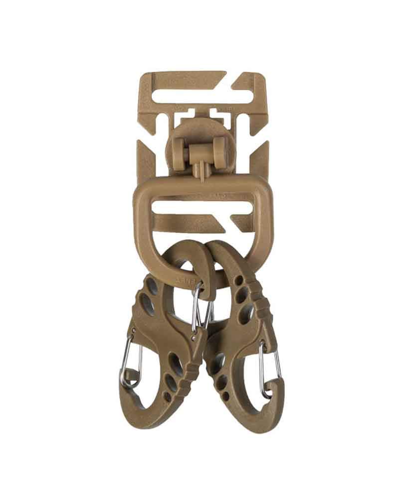 Mil-Tec 6-piece tactical carabiner set