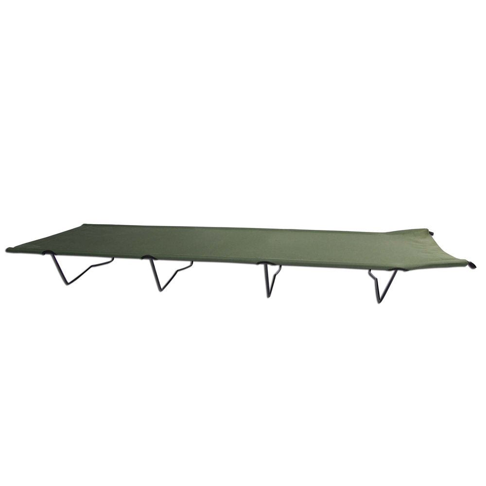 Mil-Tec Field Cot Detachable Olive – Portable Camping Bed with Steel Frame