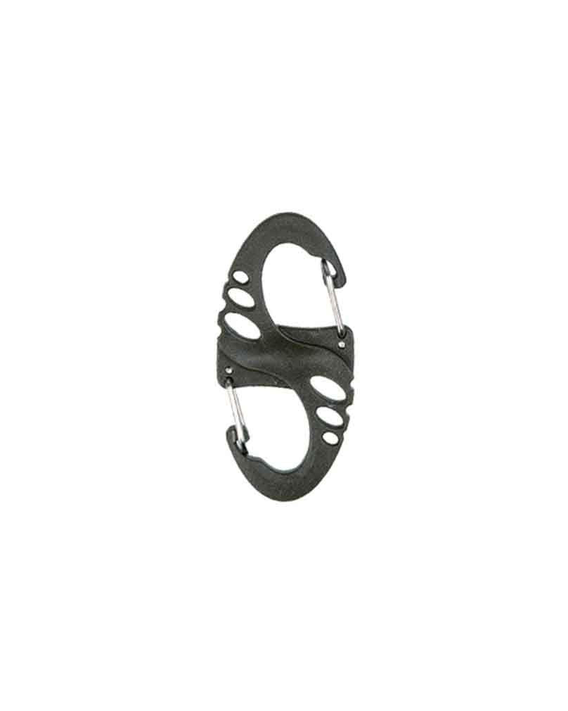 Mil-Tec Pack of 10 tactical S-hooks with carabiner