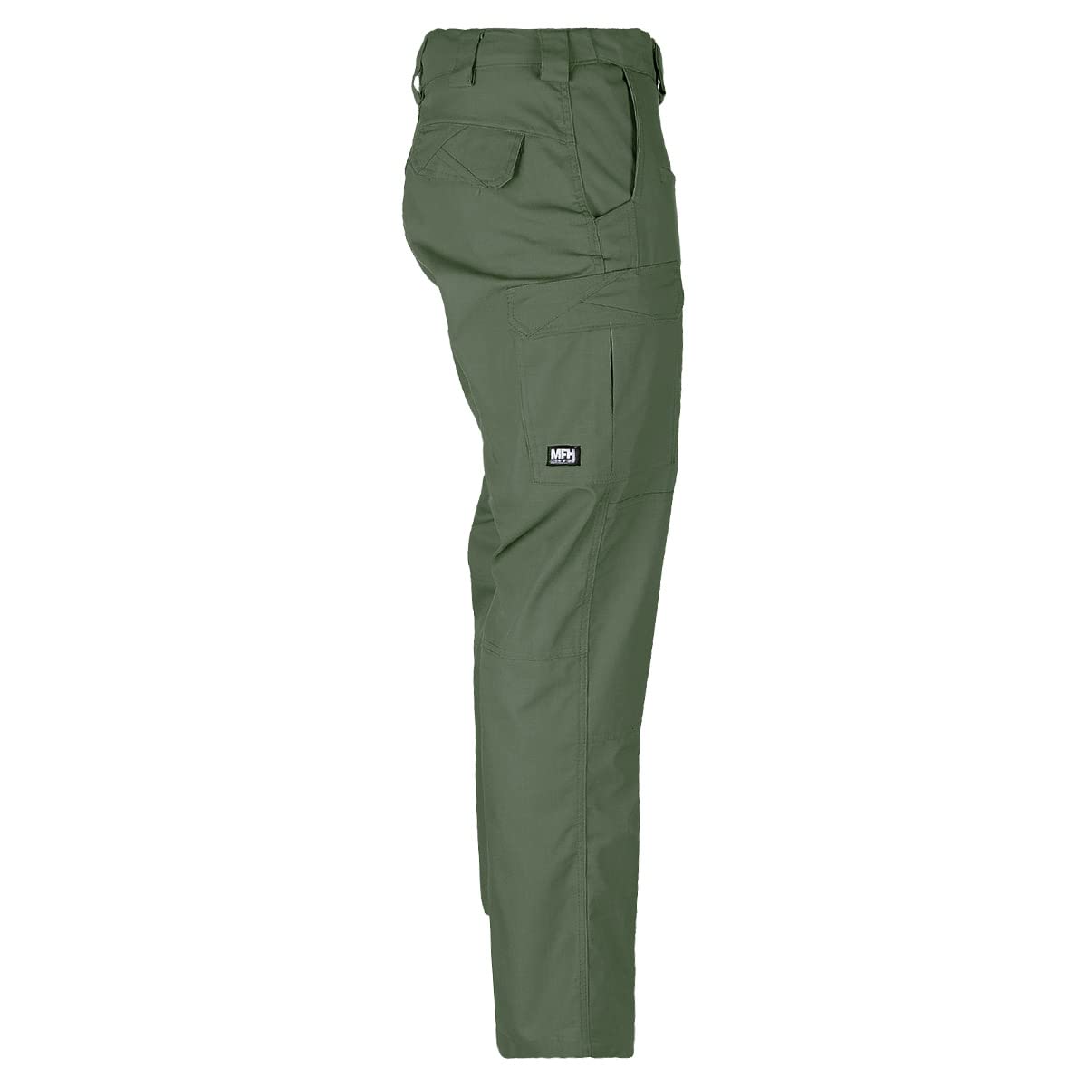 MFH Men's Attack Tactical Trousers Ripstop Teflon Coated OD Green