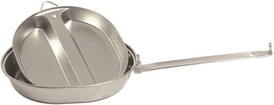 Mil-Tec Cookware Silver – Compact Outdoor Camping Pot