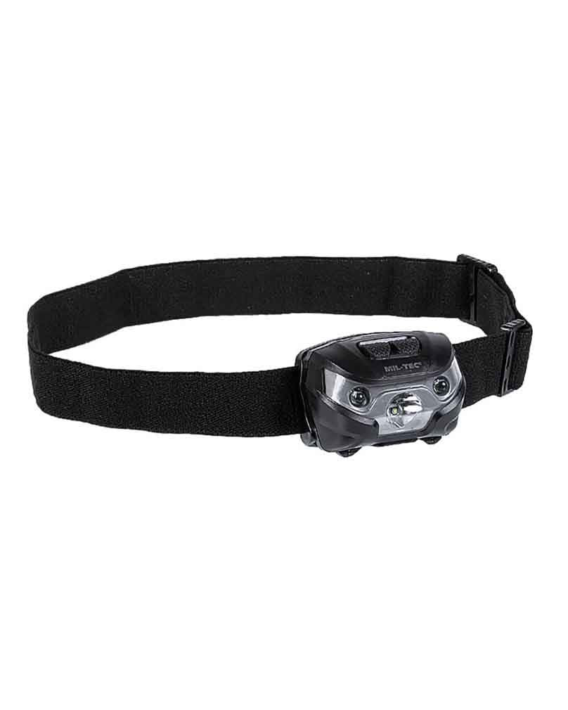 Mil-Tec Unisex - Adult 15168002 Headlamp, Black, One Size