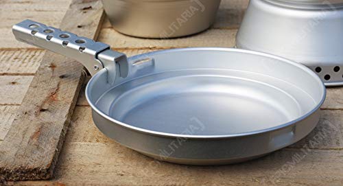 Mil-Tec ALU. Cook-set 2 Cook Pots pan burner 95L Olive