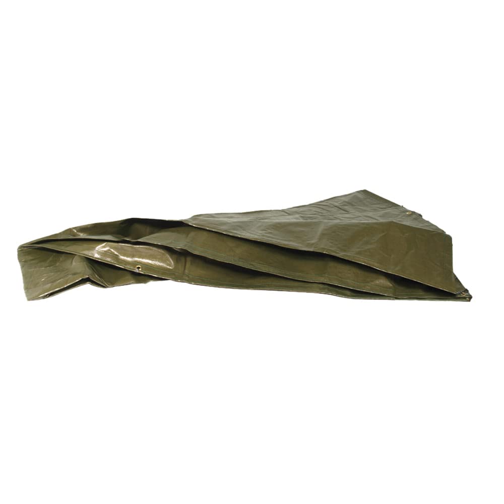 Mil-Tec Tarpaulin Waterproof Ground Sheet Drab Green – Heavy-Duty Camping Tarp