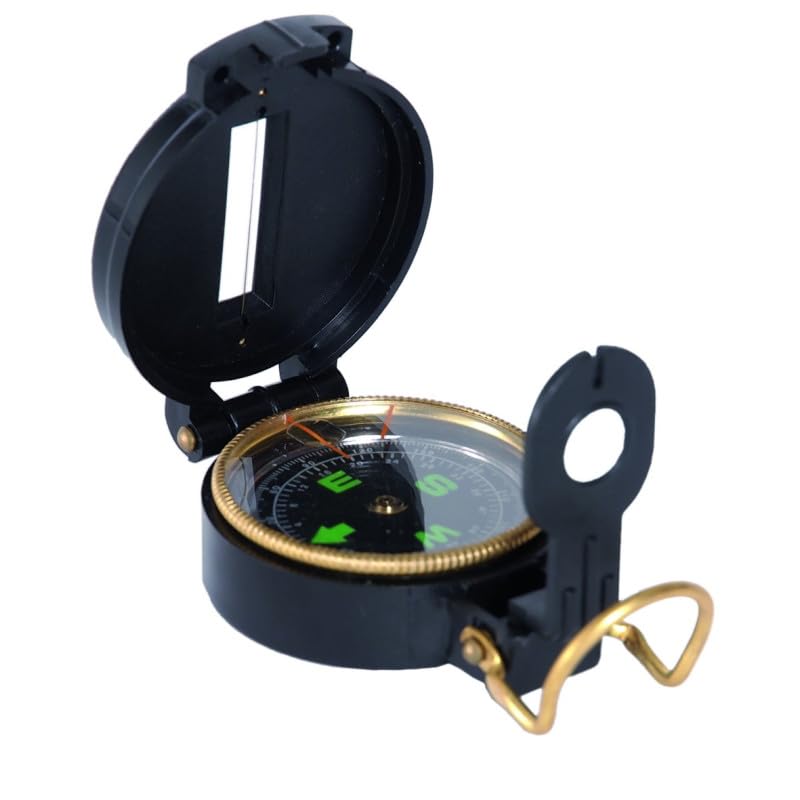 Miltec Scout Compass Black PVC Adult Unisex, One Size