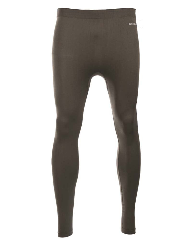 Mil-Tec Sports Leggings Black Men’s Training Tights Quick-Dry Base Layer