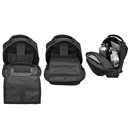 Brandit US Cooper Sling Pack Medium Black