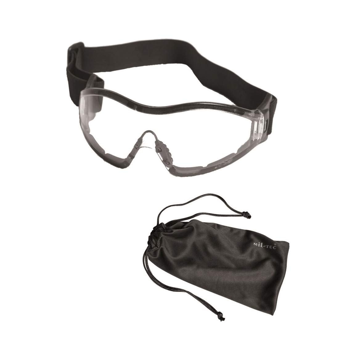 Commando Skydiving Tactical Goggles – Clear Lens Anti-Fog Military Eyewear