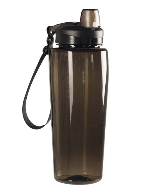 Mil-Tec Transparent Black Water Bottle
