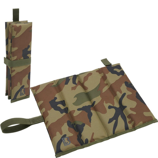 Brandit Sit Mat Woodland – Foldable Outdoor Camo Seat Mat