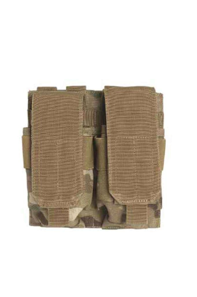 Mil-Tec Single AK47 Mag Pouch Black MOLLE Tactical Ammo Carrier