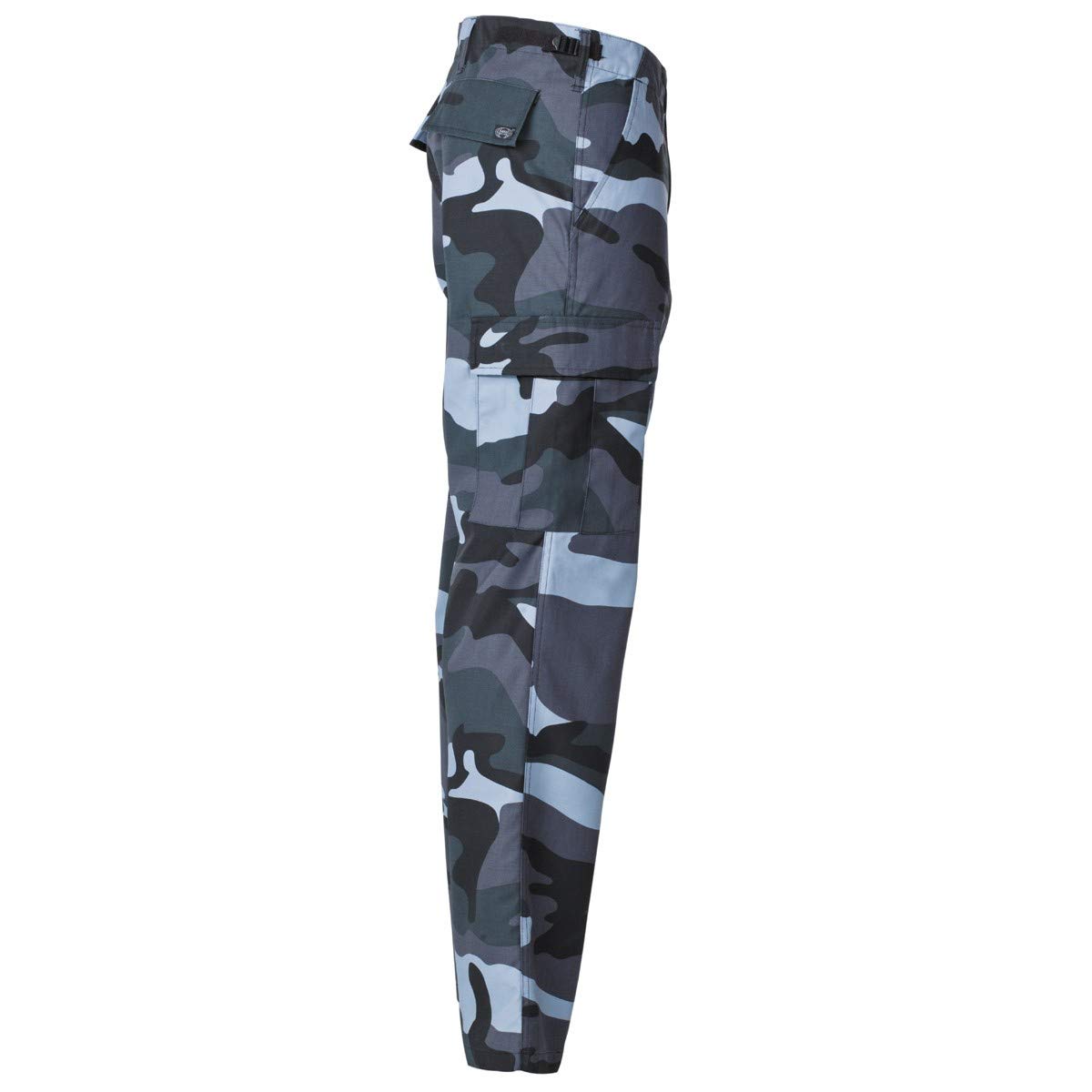 MFH Men's US BDU Combat Trousers SkyBlue