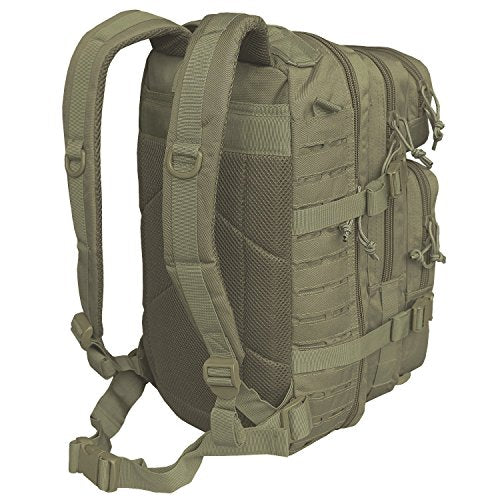 Mil-Tec Laser Cut Assault Pack Olive Drab 20L – Compact Tactical Military Backpack