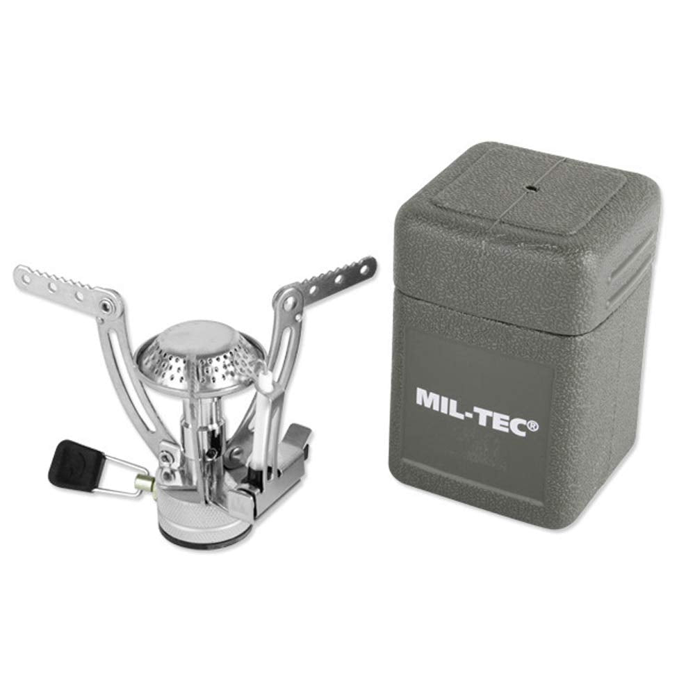 Mil-Tec Spider Burner – Portable Camping Gas Stove Outdoor Cooking