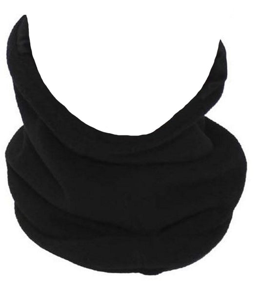 MFH Scarf Fleece with Head Section – Black Tactical Winter