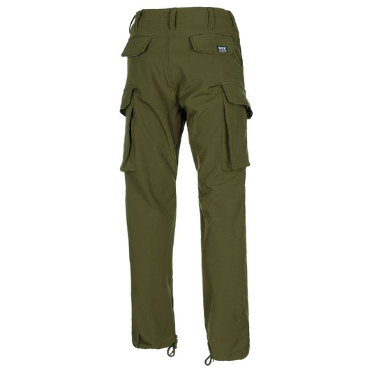 MFH Men's Allround Softshell Trousers OD Green