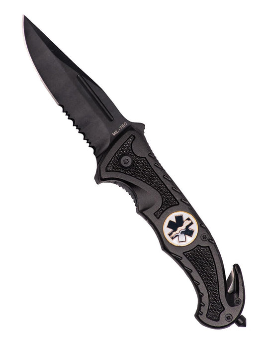 Car Pocket Folding Tactical Serrated Sharp Stainless Steel Medic Paramedic Knife "Rescue"