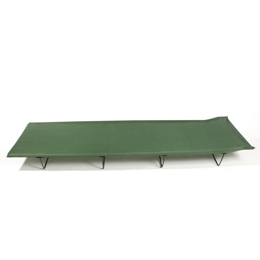 Mil-Tec Field Cot Detachable Olive – Portable Camping Bed with Steel Frame