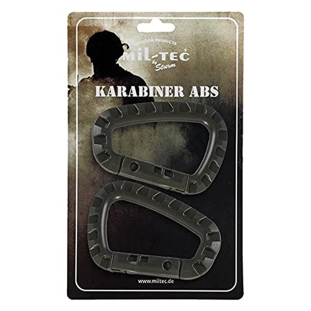 Mil-Tec Tactical ABS Carabiner Olive