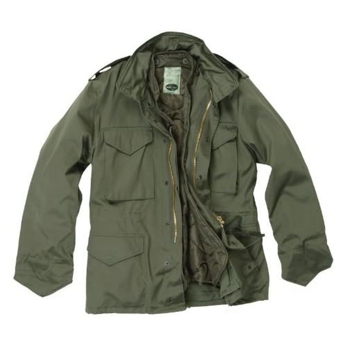 Mil-Tec Men’s Classic US M65 Field Jacket – Olive Army Parka