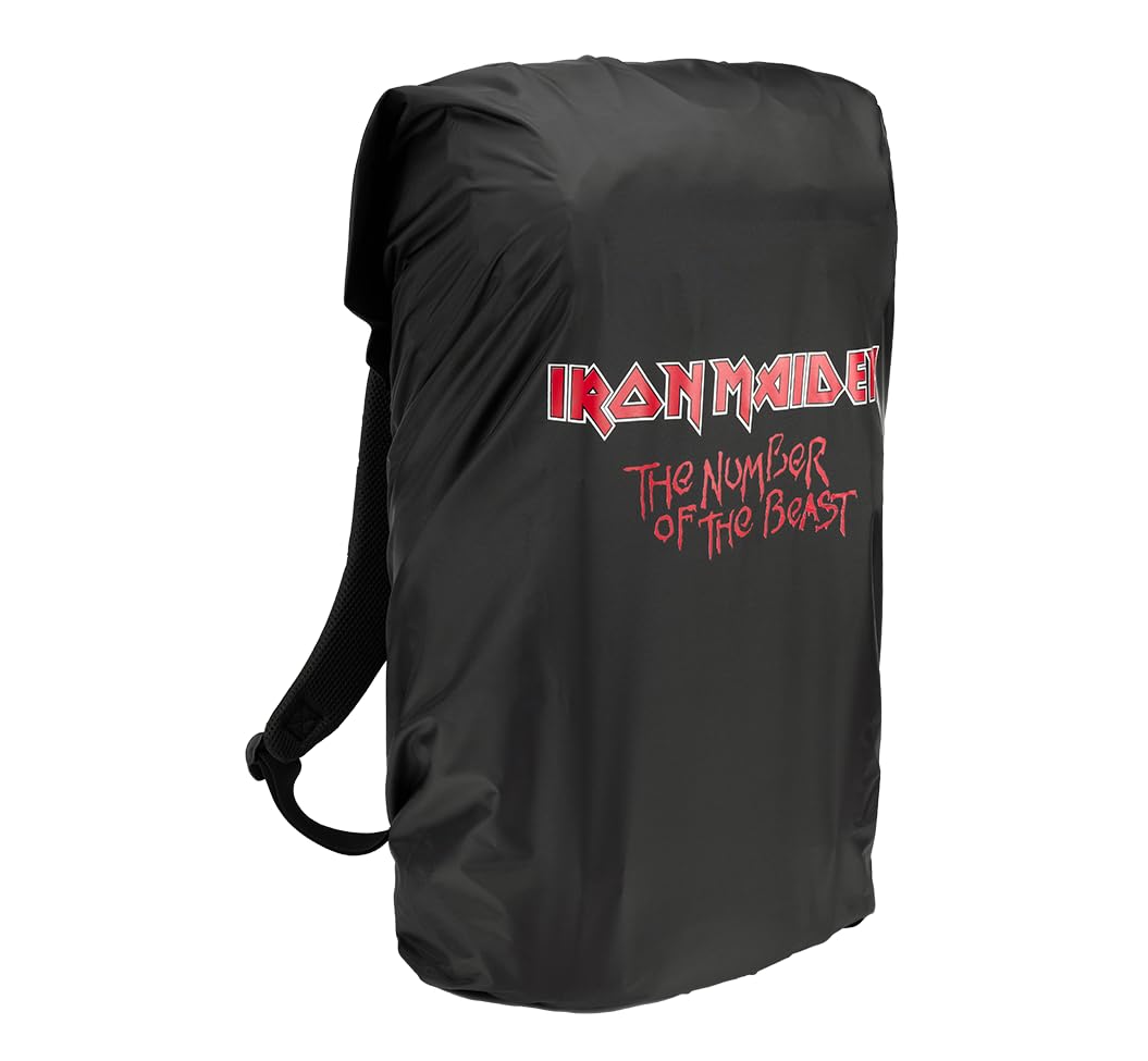 Brandit Iron Maiden Festival Backpack Black – Rock Band Daypack One Size