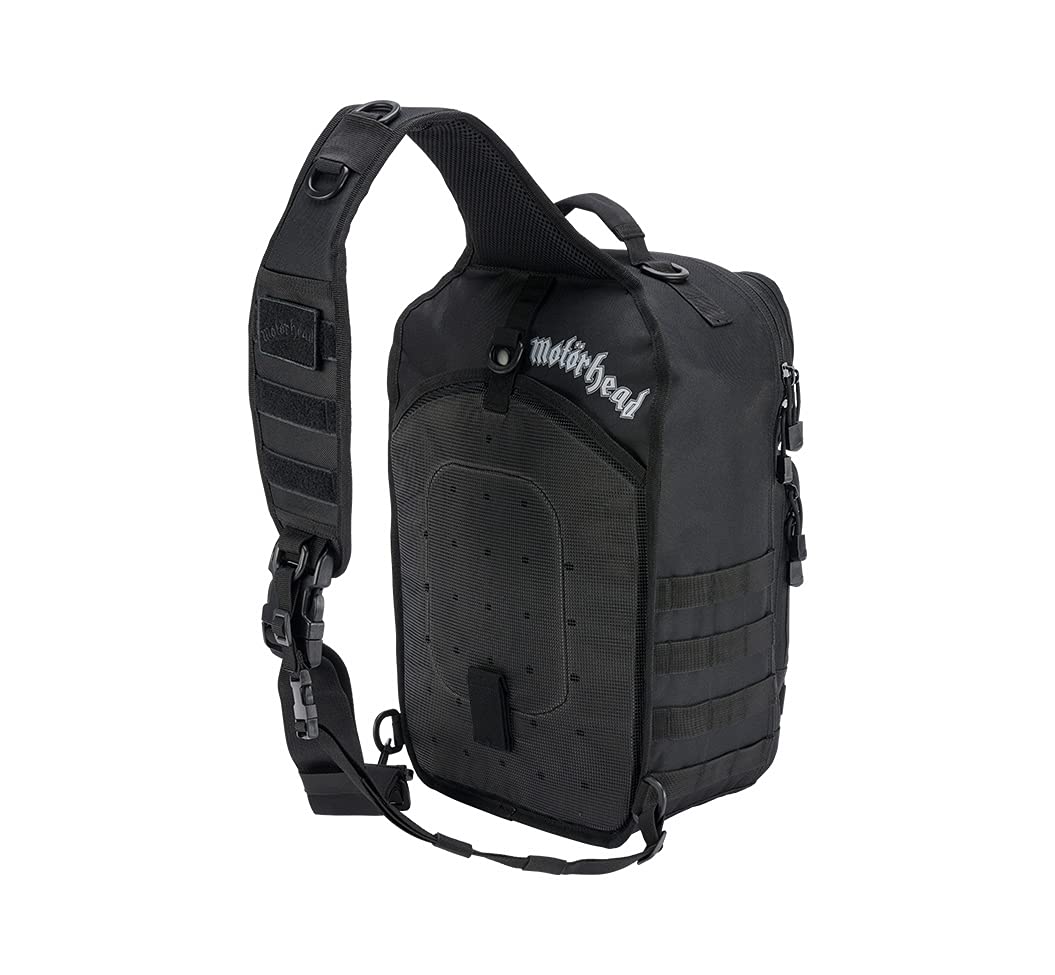 Brandit Motörhead US Cooper Sling Large Black – Tactical Crossbody Bag