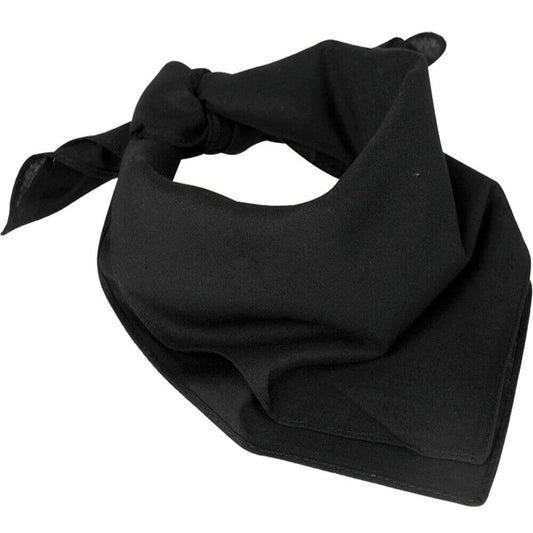 100% Cotton Black Bandana