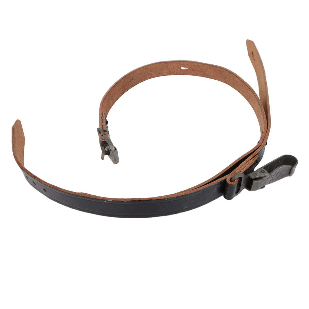 Mil-Tec WH Field Bottle Attachment – German WW2 Leather Canteen Strap (Repro)