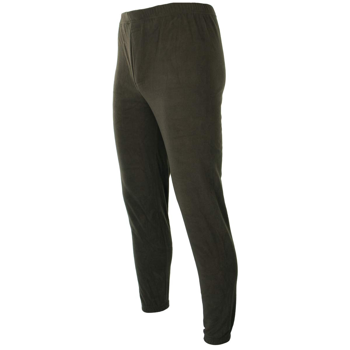 Mil-Tec Round Neck Fleece Thermal Underwear Set Olive Drab Men’s