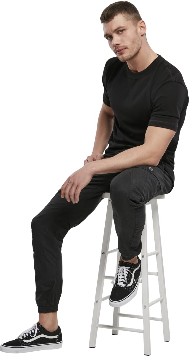 Brandit Men's BW T-Shirt Black Size 4