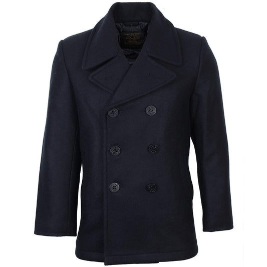 Mil-Tec US Navy Pea Coat (Dark Blue, 47-48 inch)