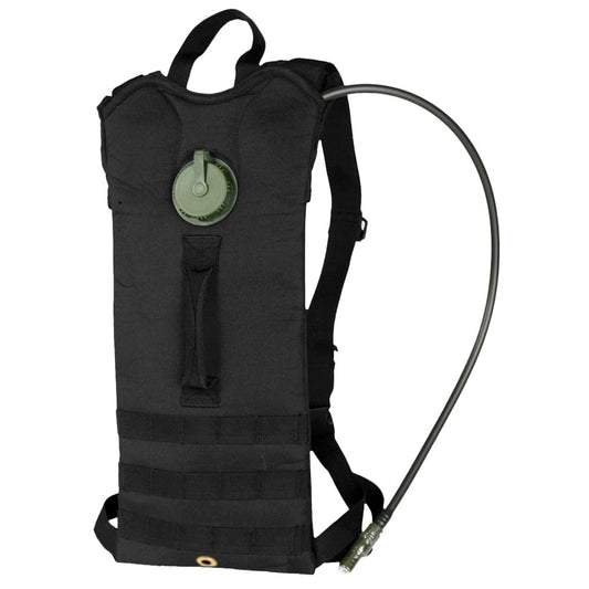 Army Patrol Hydration Backpack Water Bladder MOLLE Webbing Airsoft Hiking Black