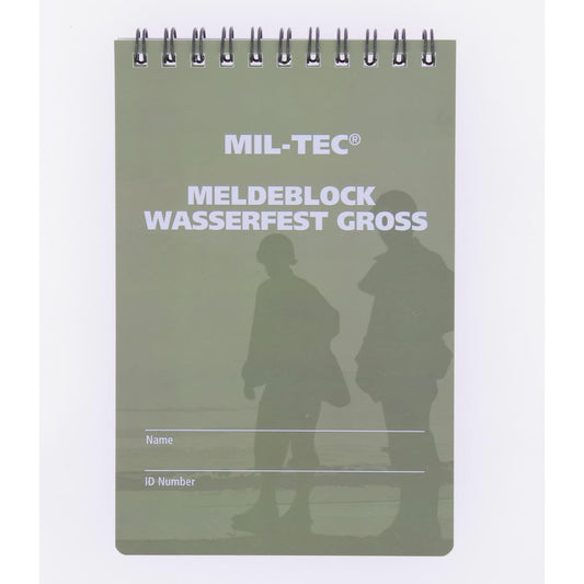 Miltec Import Waterproof Notepad Large