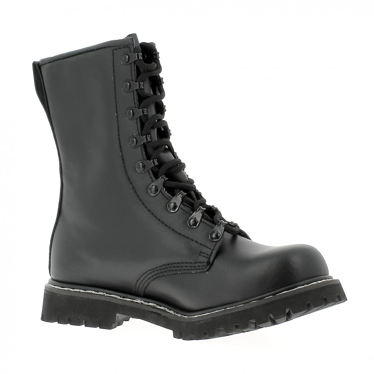 Mil-Tec German Army Paratrooper Boots Black Leather Combat Size 14 US