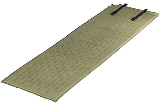 Mil-Tec Self-Inflating Roll Mat – Thermal Camping Mattress Olive/Camo