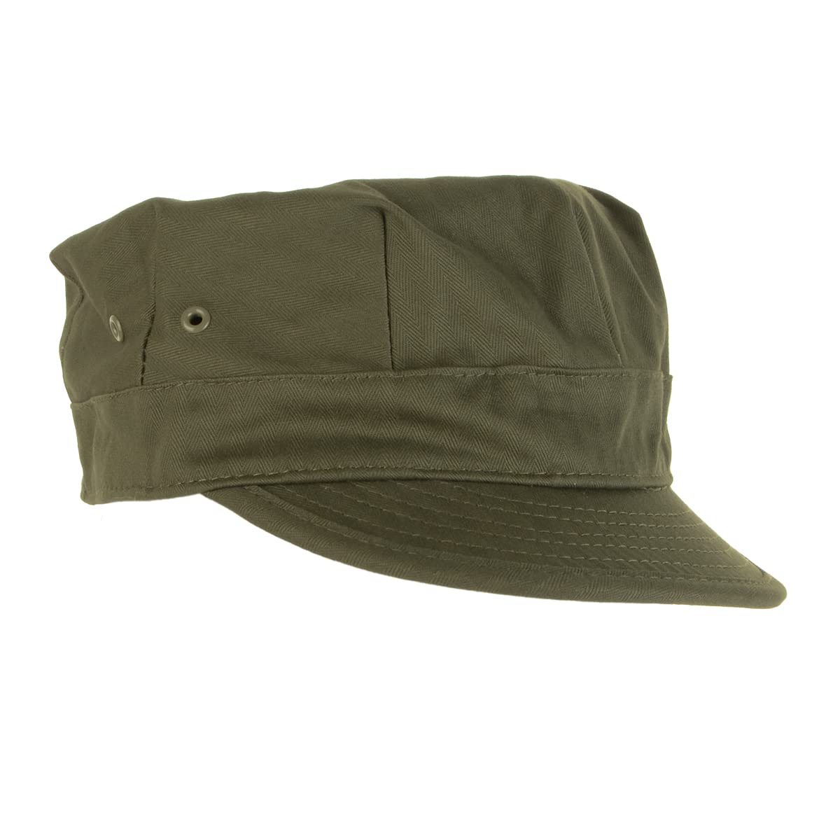 US HBT OD7 Cap – Olive Drab Reproduction Military Hat, 100% Cotton