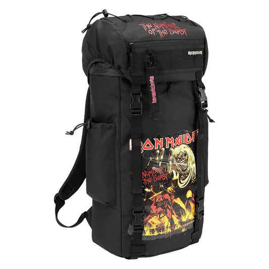 Brandit Iron Maiden Festival Backpack Black – Rock Band Daypack One Size