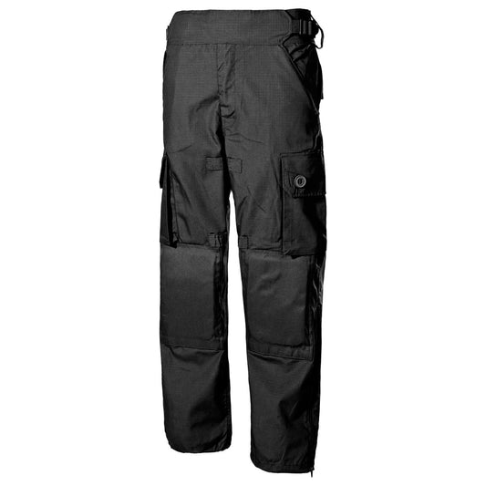 MFH Men's Commando Trousers Smock Ripstop Black Size 3XL