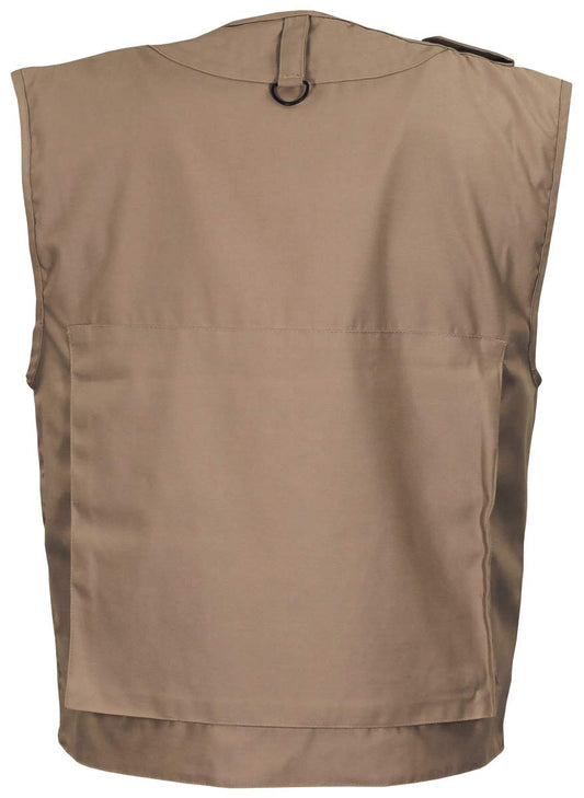 MFH Fox Outdoor Heavy Vest Black