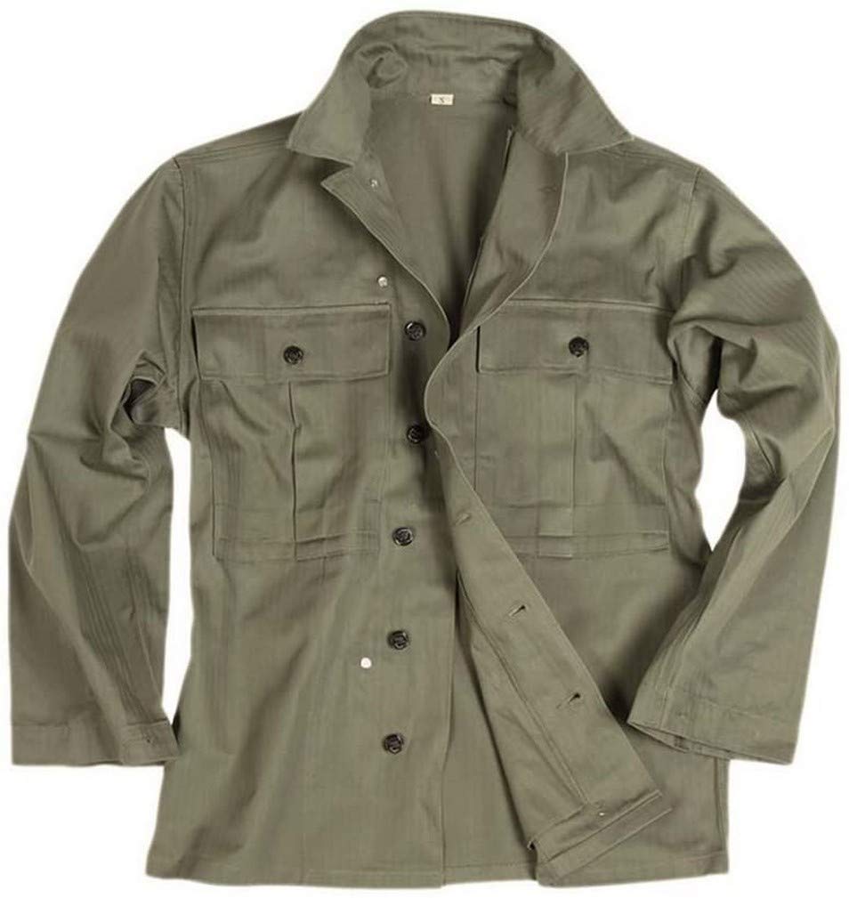 Mil-Tec WW2 American HBT Jacket – Second Pattern Reproduction, OD Shade