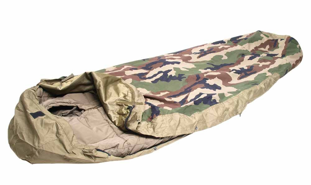 Mil-Tec Sursac Sleeping Bag Cover Camouflage CE – Waterproof Bivy Sack