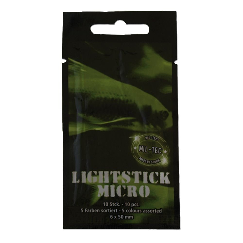 Mil-Tec Unisex Adult's Glow Sticks (10 Assorted) One Size