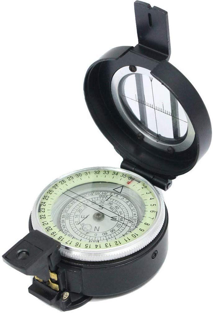 Mil-Tec Compact Compass – Unisex Outdoor Survival Navigation Tool