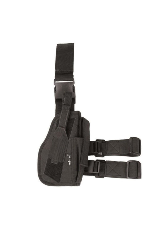 MIL-TEC Low Ride Drop Leg Holster, Black, 16140002