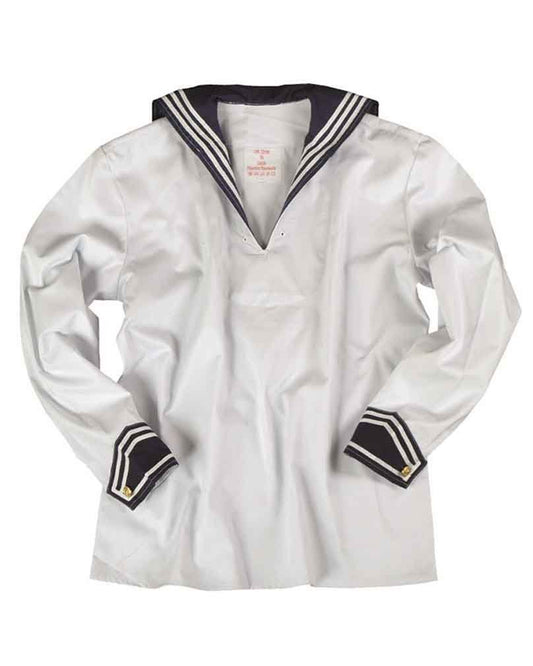MIL-TEC Navy Middy Shirt - Men's, Blue/White, Medium, 10950007-903