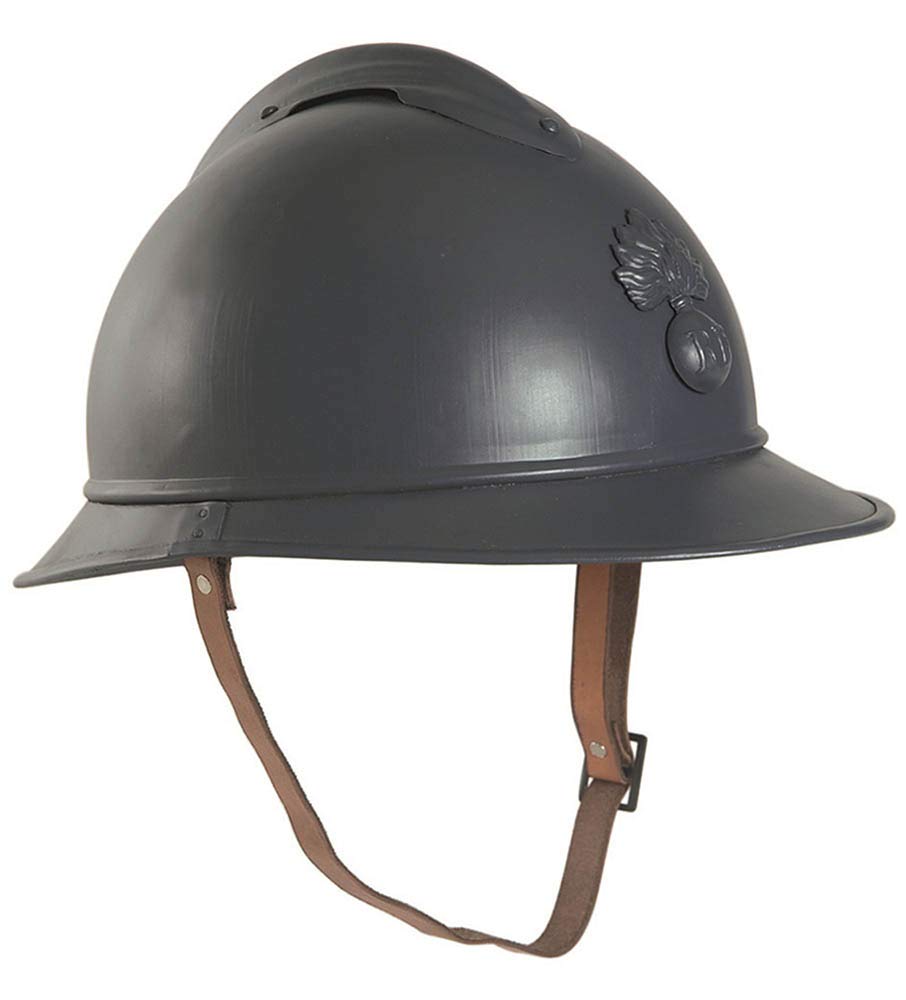 Mil-Tec French Adrian Newsie Cap – Black Reproduction, One Size
