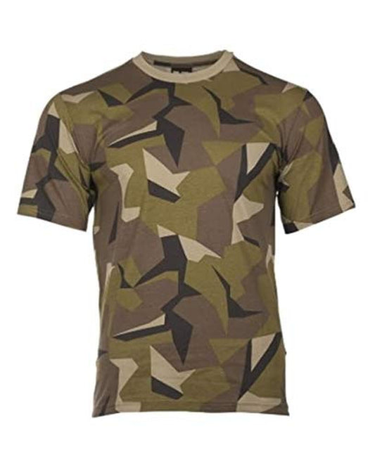 Mil-Tec Men’s Retro Cotton Military Style Sky Blue, Tarn Swedish Casual Shirt